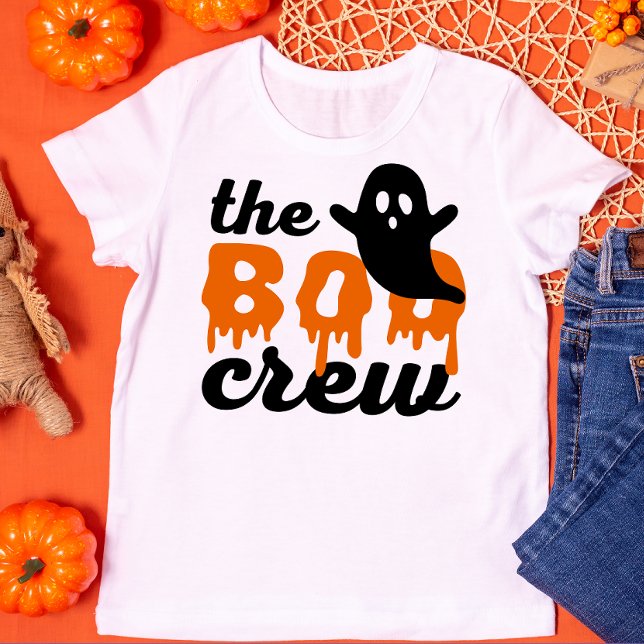 Die Crew Orange Halloween T-Shirt (Von Creator hochgeladen)