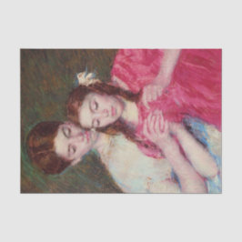 Die Crochet-Lektion (zwei Schwestern) Seidenpapier