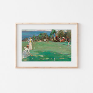 Die Croquet-Party Sir John Lavery Poster