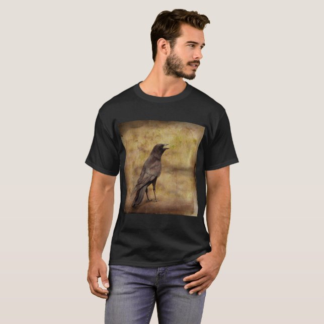 Die Crow Caws T-Shirt (Vorne ganz)