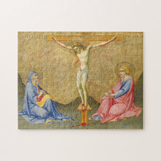 Die Crucifixion c. 1445/1450 von Sano di Pietro Puzzle