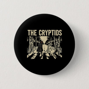 Die Cryptids Lustige Bigfoot Mothman Monster Button