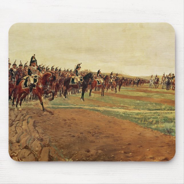 Die Cuirassiers vor ihrer Gebühr am Kampf Mousepad (Vorne)