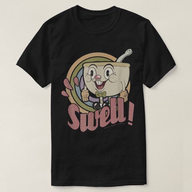 Die Cuphead Show Bowlboy Swell! Poster  T-Shirt (Design vorne)