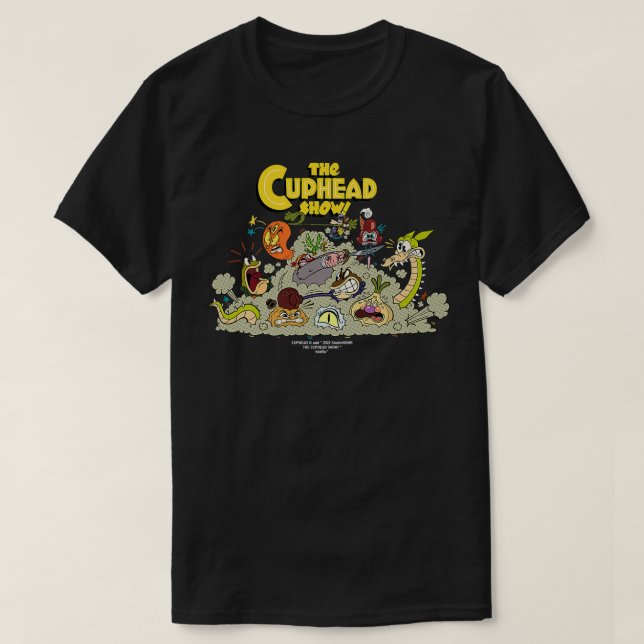 Die Cuphead Show! Premium-T-Shirt für Boss Fight G T-Shirt (Design vorne)