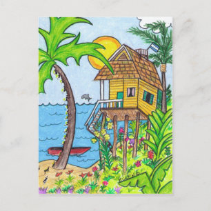Die Cutter-Ameisen Postkarte