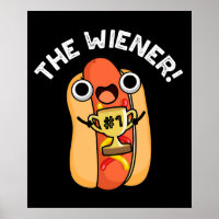 Die Dackel Funny Sieger Hot Dog Puff Dark BG
