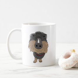 Die Dackel mit Drahthaaren Kaffeetasse