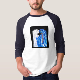 Die Dame der blauen Flamme T-Shirt