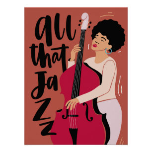 Die Dame der Jazzmusik Poster