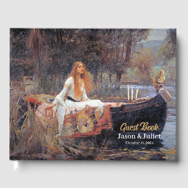 Die Dame der Shallot-Hochzeit Gästebuch