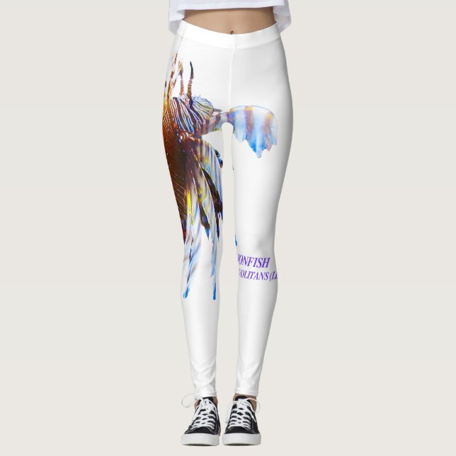 Die Dame der südlichen Meere Leggings (Vorderseite)