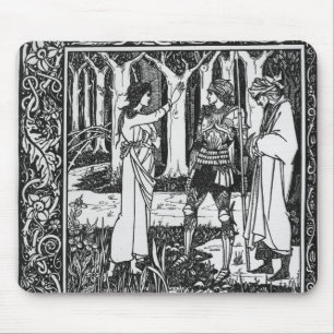 Die Dame des See telleth Arthur Mousepad