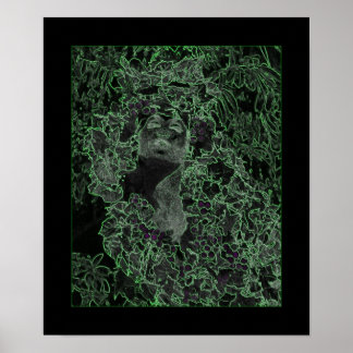 Die Dame des Waldes Poster