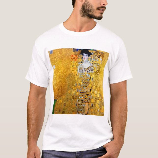 Die Dame in Gold, Gustav Klimt T-Shirt (Vorderseite)