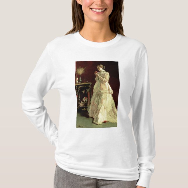 Die Dame in Rosa, 1867 T-Shirt (Vorderseite)