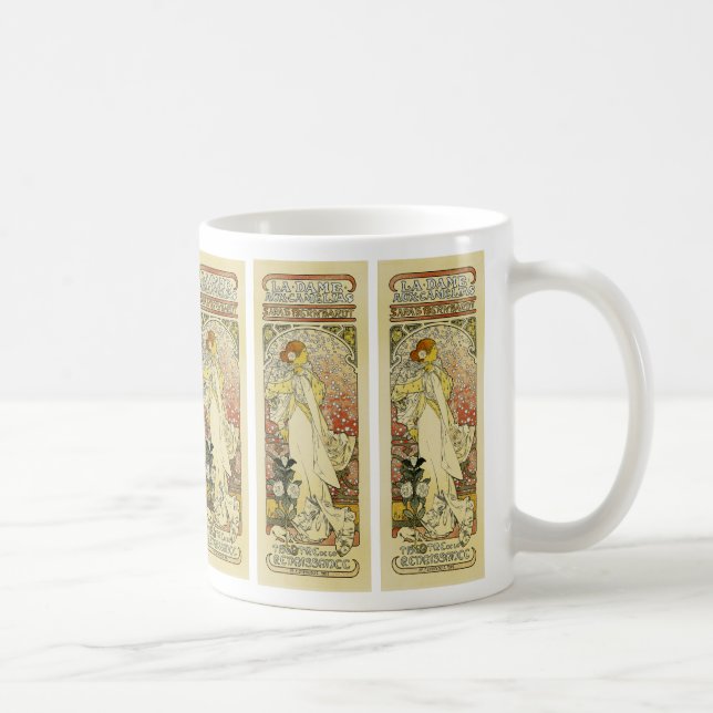 Die Dame mit den Kamelien Kaffeetasse (Rechts)