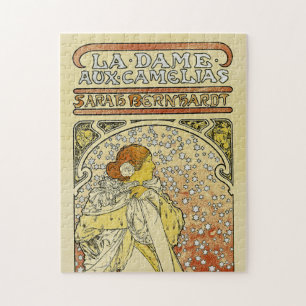 Die Dame mit den Kamelien Puzzle