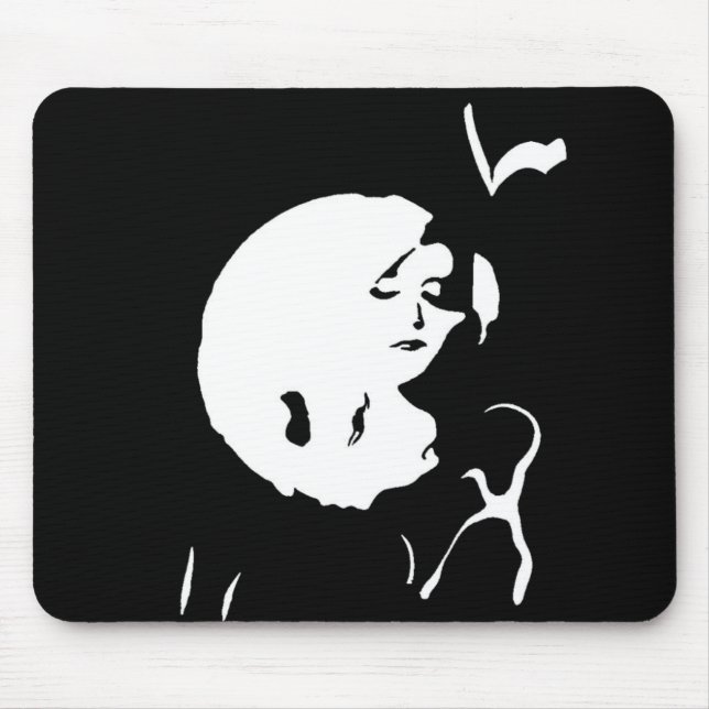Die Dame Mousepad (Vorne)