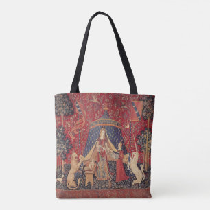 Die Dame u. die Unicorn-Tasche