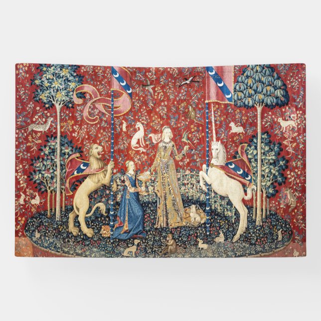 Die Dame und das Einhorn, Geschmack Banner (Horizontal)