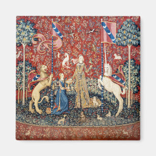 Die Dame und das Einhorn, Geschmack Magnet