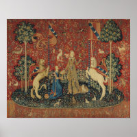 Die Dame und das Einhorn: 'Geschmack'