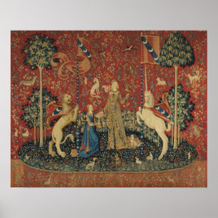 Die Dame und das Einhorn: 'Geschmack' Poster