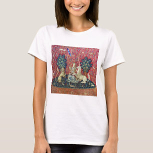 Die Dame und das Einhorn, Gesichtssinn T-Shirt