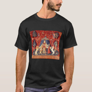 Die Dame und das Einhorn La Dame la licorne Mittel T-Shirt