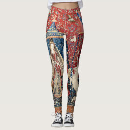 Die Dame und das Einhorn, zu meinem einzigen Wunsc Leggings