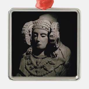 Die Dame von Elche Ornament Aus Metall