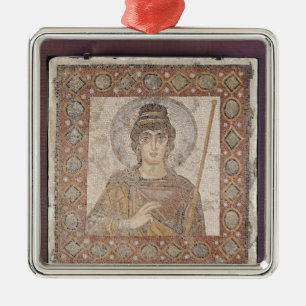 Die Dame von Karthago Silbernes Ornament