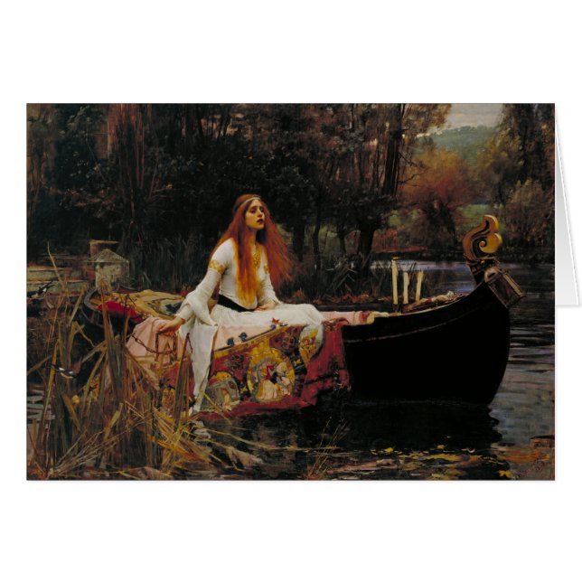 Die Dame von Shalott (Vorderseite (Horizontal))