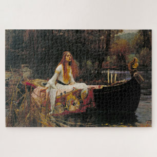 Die Dame von Shalott 1888 John William Waterhouse Puzzle