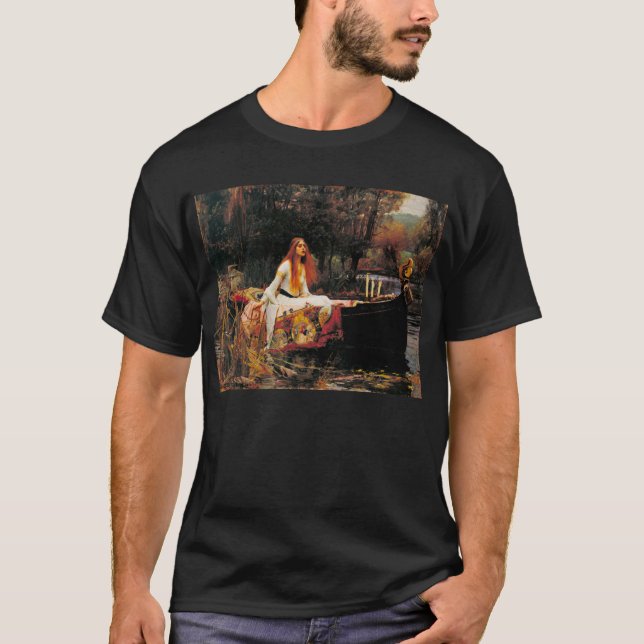 Die Dame von Shalott, C. 1888 durch JohnWaterhouse T-Shirt (Vorderseite)
