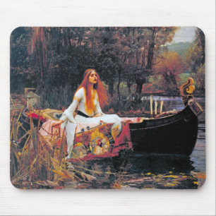 Die Dame von Shalott, John William Waterhouse Mousepad