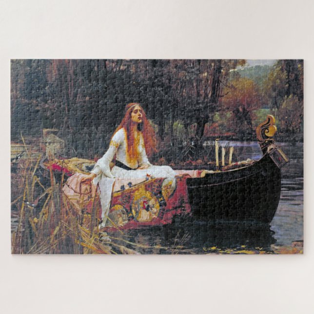 Die Dame von Shalott, John William Waterhouse Puzzle (Horizontal)