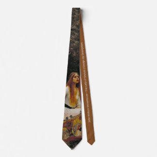 Die Dame von Shalott Krawatte
