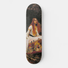 Die Dame von Shalott (mittelalterliche Schönheit) Skateboard