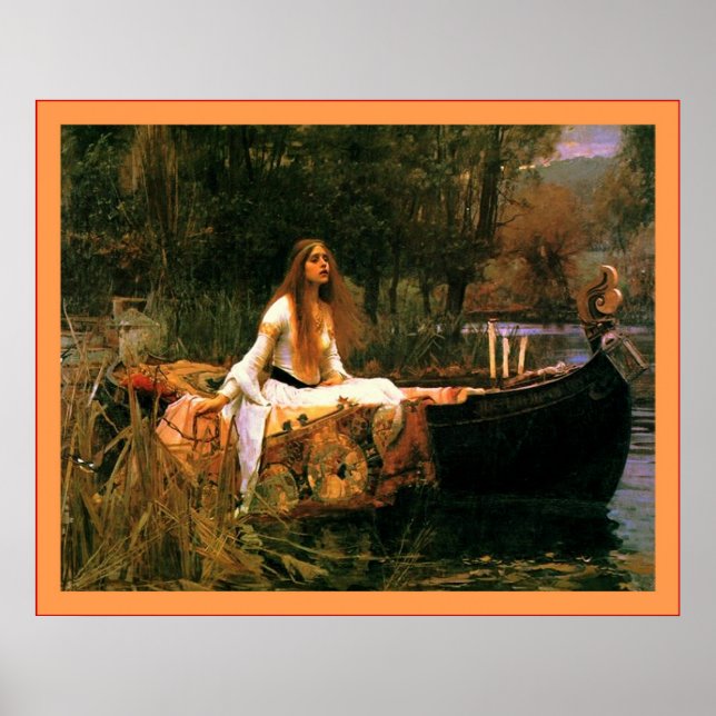 Die Dame von Shalott Poster (Vorne)