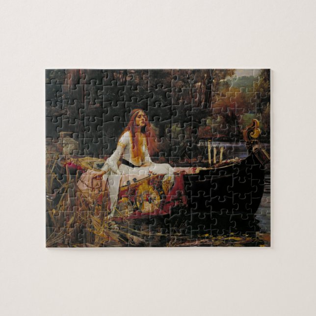 Die Dame von Shalott Puzzle (Horizontal)