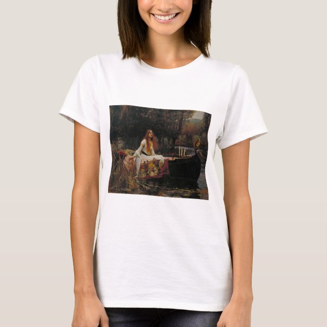 Die Dame von Shalott T-Shirt (Vorderseite)
