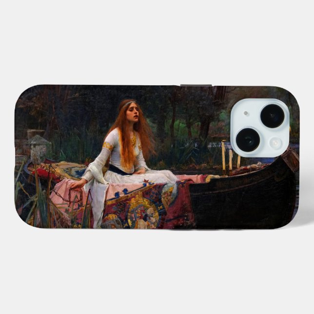 Die Dame von Shalott von John William Waterhouse Case-Mate iPhone Hülle (Rückseite (Horizontal))