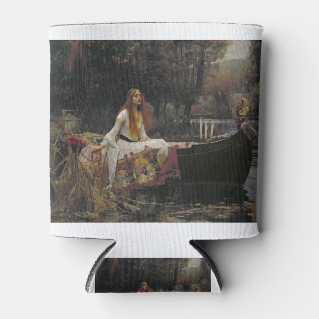Die Dame von Shalott von John William Waterhouse Dosenkühler (Vorderseite)