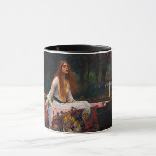 Die Dame von Shalott von John William Waterhouse Tasse
