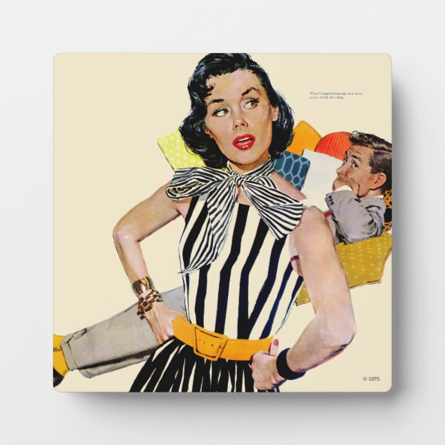 Die Dame wurde isoliert 2 Fotoplatte (Vorderseite)