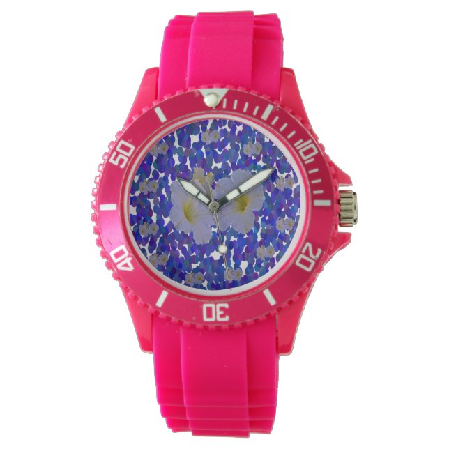 Die Damen der Frühjahrswoche der Blume Armbanduhr (Vorderseite)