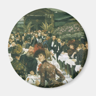 Die Damen des Künstlers von James Tissot, Vintage  Magnet