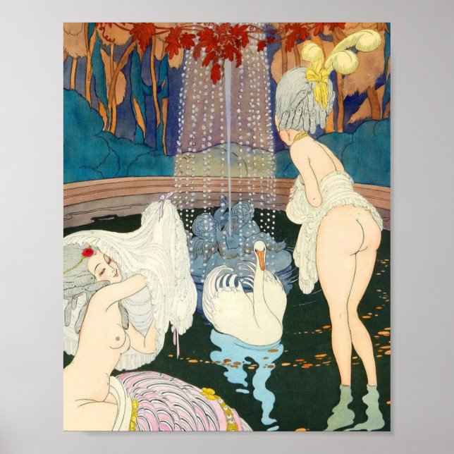 Die Damen - Gerda Wegener Poster (Vorne)